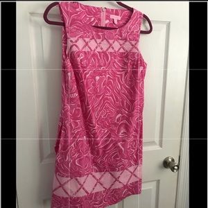 Lilly Pulitzer pink shift dress
